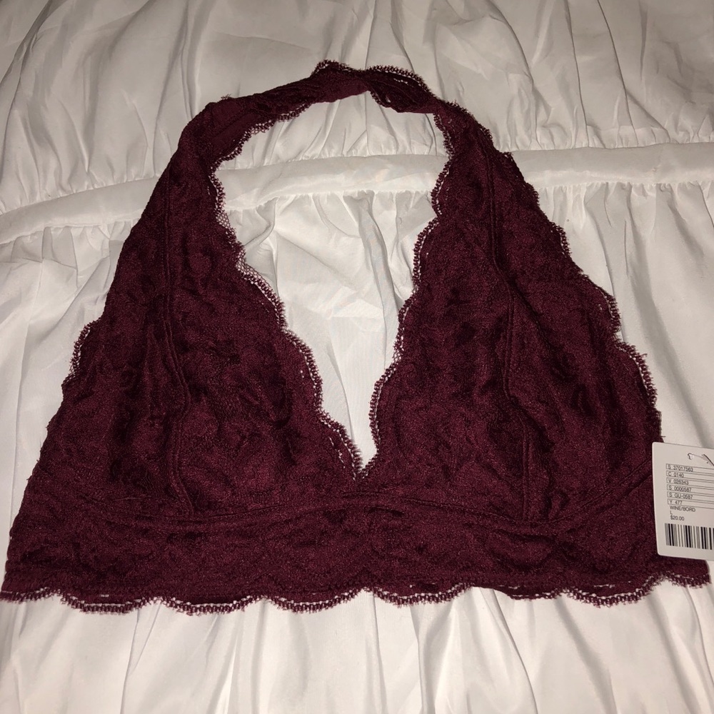 Urban Outfitters Wine Bralette